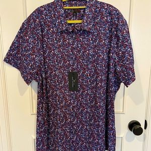 Short sleeve dress shirt. Marc Anthony. NWT